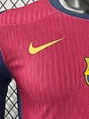 Camisa Barcelona 24/25 - Versão Jogador Manga Longa