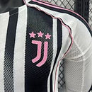 Camisa Juventus 25/26 - Versão Jogador Manga Longa