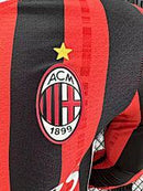 Camisa Milan 24/25 - Versão Jogador Manga Longa