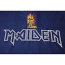 Camisa Retrô Iron Maiden x West Ham Manga Longa