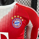 Camisa Bayern Munich 25/26 - Versão Jogador Manga Longa