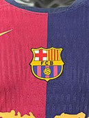 Camisa Barcelona 24/25 - Versão Jogador Manga Longa