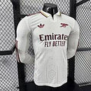 Camisa Arsenal 25/26 - Versão Jogador Manga Longa