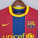 Camisa Retrô Barcelona Manga Longa 10/11