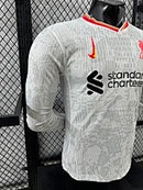 Camisa Liverpool 24/25 - Versão Jogador Manga Longa