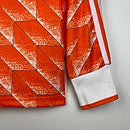 Camisa Retrô Holanda Manga Longa 1988