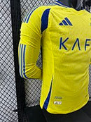 Camisa Al Nassr 24/25 - Versão Jogador Manga Longa