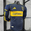 Camisa Boca Juniors 25/26 - Versão Jogador Manga Longa