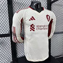 Camisa Liverpool 25/26 - Versão Jogador Manga Longa