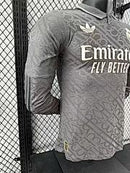 Camisa Real Madrid 24/25 - Versão Jogador Manga Longa