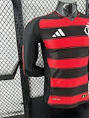 Camisa Flamengo 25/26 - Versão Jogador Manga Longa