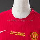 Camisa Retrô Manchester United Manga Longa 07/08