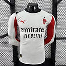 Camisa Milan 25/26 - Versão Jogador Manga Longa