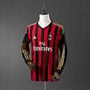 Camisa Retrô Milan Manga Longa 13/14