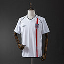 Camisa Retrô Inglaterra Manga Longa 2002