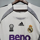 Camisa Retrô Real Madrid Manga Longa 06/07