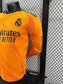 Camisa Real Madrid 24/25 - Versão Jogador Manga Longa