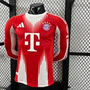 Camisa Bayern Munich 25/26 - Versão Jogador Manga Longa