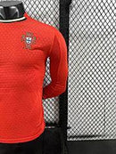 Camisa Portugal 25/26 - Versão Jogador Manga Longa