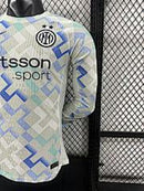 Camisa Inter de Milão 25/26 - Versão Jogador Manga Longa