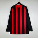 Camisa Retrô Milan Manga Longa 08/09