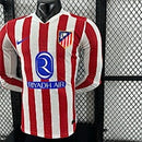 Camisa Atletico de Madrid 25/26 - Versão Jogador Manga Longa