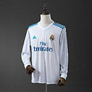 Camisa Retrô Real Madrid Manga Longa 17/18