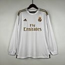 Camisa Retrô Real Madrid 19/20 Manga Longa