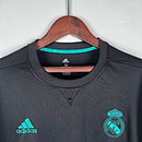 Camisa Retrô Real Madrid 17/18 Manga Longa