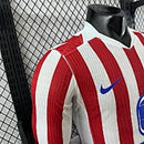 Camisa Atletico de Madrid 25/26 - Versão Jogador Manga Longa