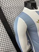 Camisa Argentina 24/25 - Versão Jogador Manga Longa