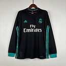 Camisa Retrô Real Madrid 17/18 Manga Longa