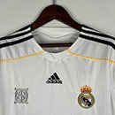 Camisa Retrô Real Madrid 09/10 Manga Longa