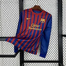 Camisa Retrô Barcelona Manga Longa 11/12