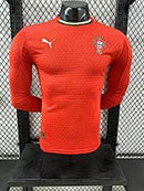 Camisa Portugal 25/26 - Versão Jogador Manga Longa