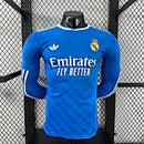Camisa Real Madrid 25/26 - Versão Jogador Manga Longa