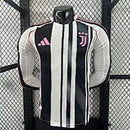 Camisa Juventus 25/26 - Versão Jogador Manga Longa