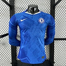 Camisa Chelsea 25/26 - Versão Jogador Manga Longa