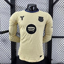 Camisa Barcelona 25/26 - Versão Jogador Manga Longa